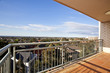 balcony with a view
