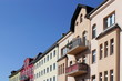 Sanierte Häuserzeile