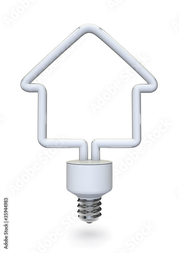Photo: Energy bulb house Energy bulb house