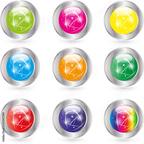 Vector: Logos, Zeichen, Symbol, Design, Elements, Button Logos, Zeichen, Symbol, Design, Elements, Button