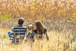 Mother, father and daughter