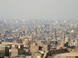 Cairo aerial view with smog
