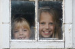 peeking in barn window