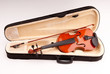 violon dans sa boîte