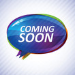 Abstract glossy speech bubble vector background