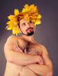 Foto: Autumn man. Autumn man.