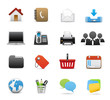 Internet & Website icons, Universal icons Set - Vector icons