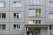 Block of flats facade in Berlin Block of flats facade in Berlin