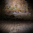 mur grunge - graffiti