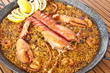 Lobster paella