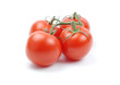 Photo: Tomatoes isolated on white background Tomatoes isolated on white background