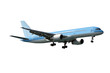 Airplane isolated on white background