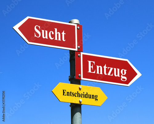 Foto: Sucht oder Entzug Sucht oder Entzug