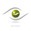 logo oeil, écologie logo oeil, écologie