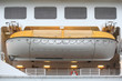 lifeboat secured to large ship lifeboat secured to large ship