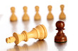 Photo: Chess game comes to an end. The king is checkmated Chess game comes to an end. The king is checkmated