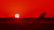 sunset over the sahara. timelapse.