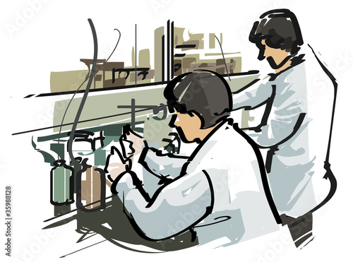 Illustration: Laboratory Laboratory
