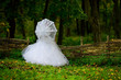 Bride in nature