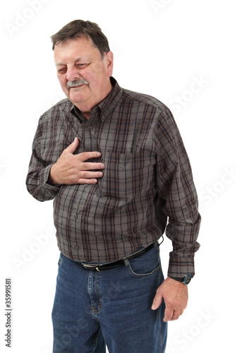Photo: Severe chest pain Severe chest pain