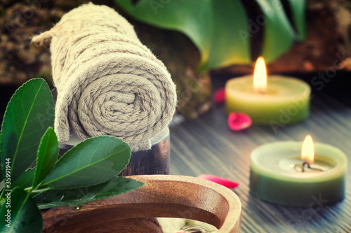 Photo: Spa setting Spa setting