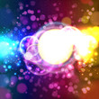 Light circles banner. Abstract Background Light circles banner. Abstract Background