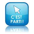 Bouton Web "C’EST PARTI!" (j’y vais j’en profite go cliquer ici)