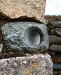 Typical Incan Stonework - Door Holder Typical Incan Stonework - Door Holder