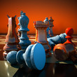 Chess battle -defeat
