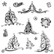 Weihnachten, Nikolaus, christmas vector set