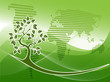 Vettoriale: green tree green tree
