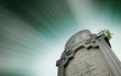 Photo: tombstone at the cemetery tombstone at the cemetery