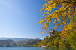 Panorama of Bled in autumn. Panorama of Bled in autumn.