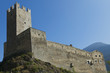 Castle near the Austrian-Italy border and town of Resschen Castle near the Austrian-Italy border and town of Resschen