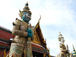 Statue two gaurd giant at Wat Phra Kaew , Bangkok Statue two gaurd giant at Wat Phra Kaew , Bangkok