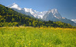 Landscape in the bavarian Alps Landscape in the bavarian Alps
