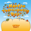 Happy Thanksgiving Day card
