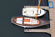 Wooden sailing-boats