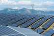 Alpes de hautes provence, Puimichel, ferme solaire des Mées
