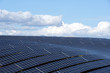 Alpes de hautes provence, Puimichel, ferme solaire des Mées