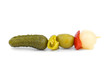 Vegetables on skewer Vegetables on skewer