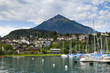 Spiez Harbor, Switzerland Spiez Harbor, Switzerland