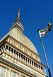 Torino, Mole Antonelliana e bandiera