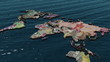 Middle East and Europe Financial World With NO Clouds
