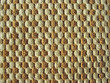 Brown and white relief plush fabric texture