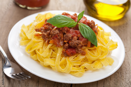 Photo: tagliatelle bolognese tagliatelle bolognese