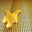 Golden Yen Background
