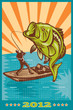 Fly Fishing Calendar 2012 Largemouth Bass Fly Fishing Calendar 2012 Largemouth Bass