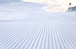 groomed ski track