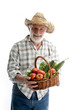 farmer man in studio farmer man in studio